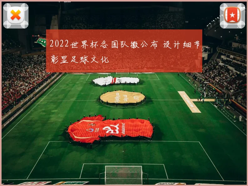 2022世界杯各国队徽公布 设计细节彰显足球文化
